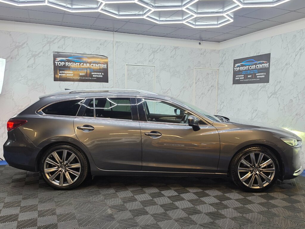 Mazda 6 2.2 Skyactiv-d Sport Nav Tourer Euro 6 Ulez Ss RX19KKJ Grey #6