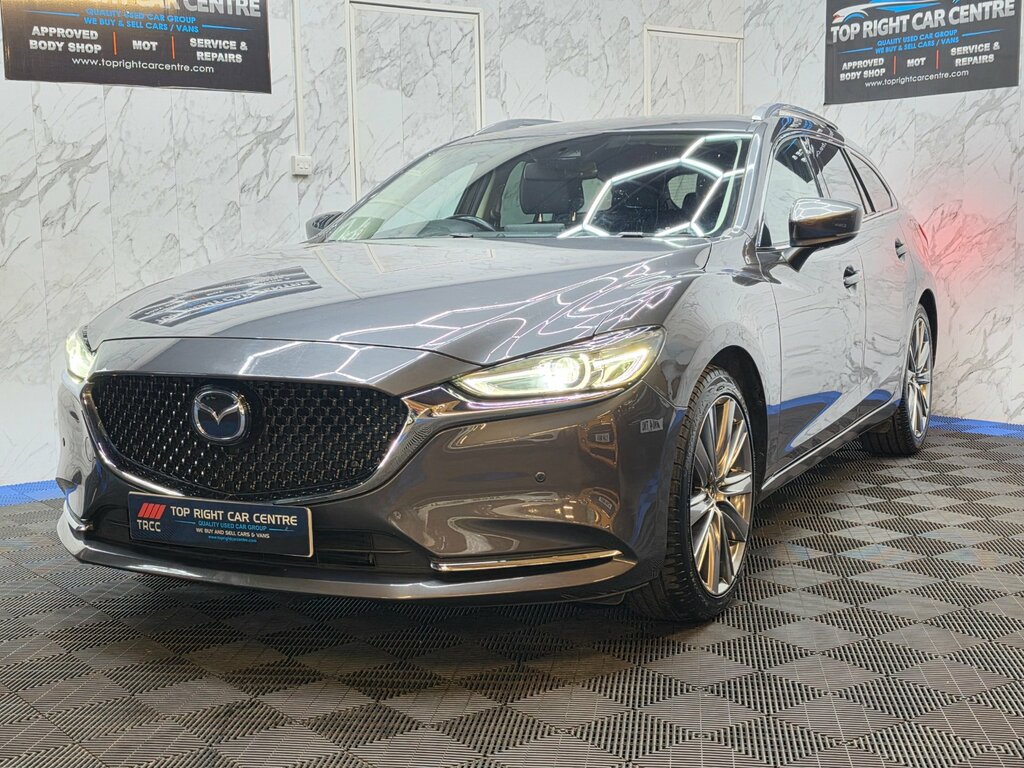 Mazda 6 2.2 Skyactiv-d Sport Nav Tourer Euro 6 Ulez Ss RX19KKJ Grey #3