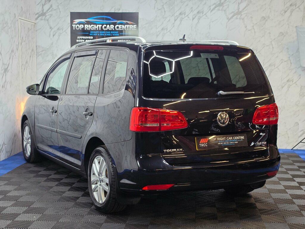 Volkswagen Touran 2.0 Tdi Bluemotion Tech Se Mpv Dsg Ss 1 NU13UVO Black #5