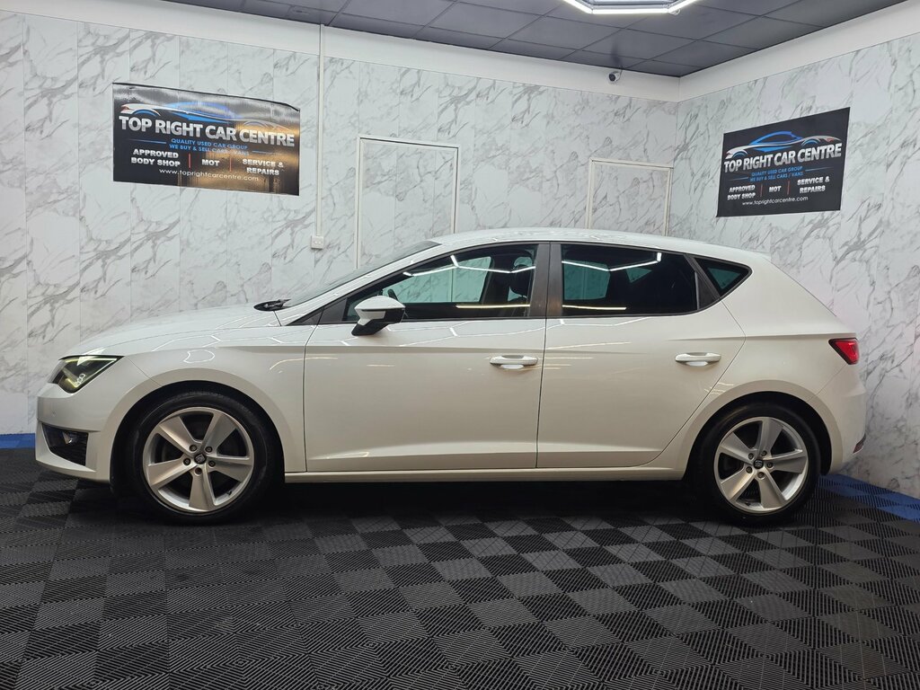 Seat Leon 1.8 Tsi Fr Hatchback Dsg Technology Pack Euro White #6