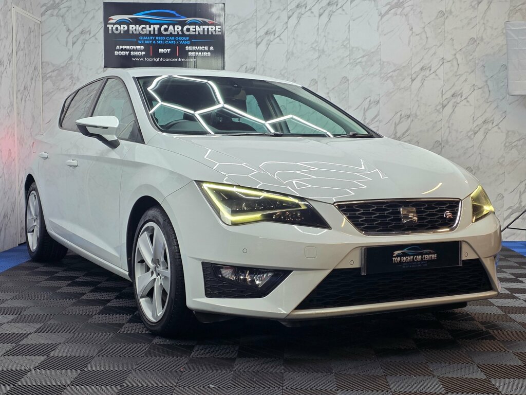 Seat Leon 1.8 Tsi Fr Hatchback Dsg Technology Pack Euro White