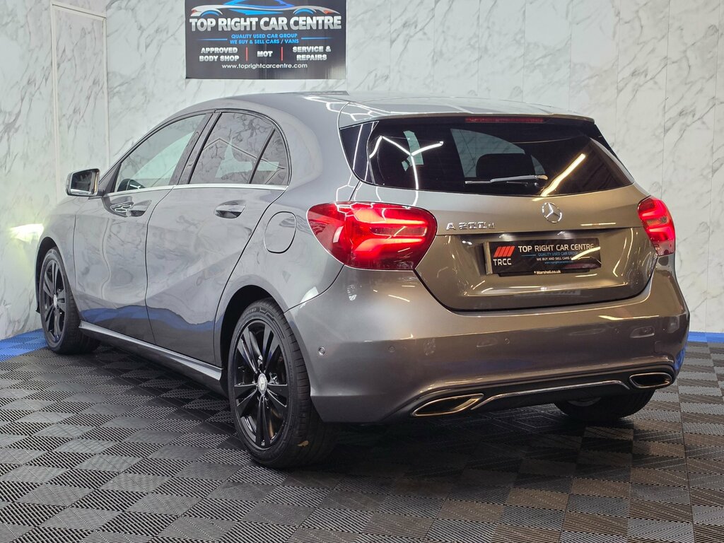 Mercedes-Benz A Class 2.1 A200d Sport Premium Hatchback 7G-dct Eur CK16AMO Grey #5