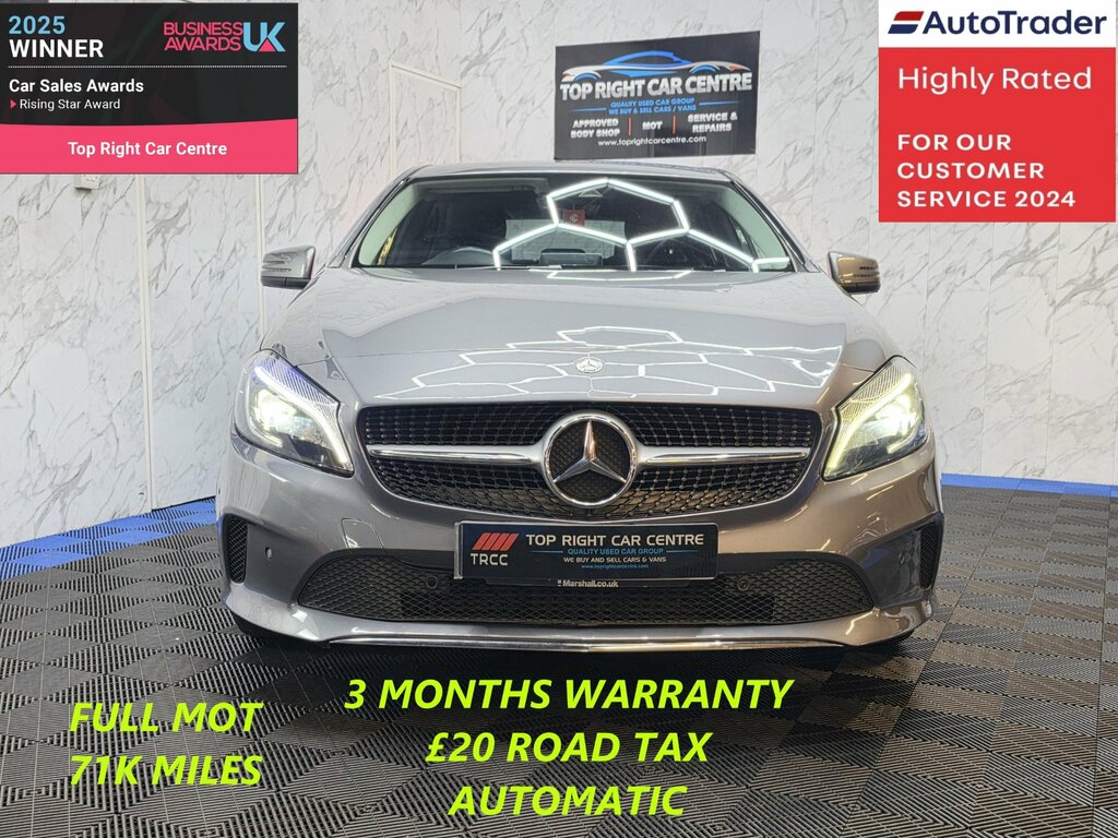 Mercedes-Benz A Class 2.1 A200d Sport Premium Hatchback 7G-dct Eur CK16AMO Grey #2
