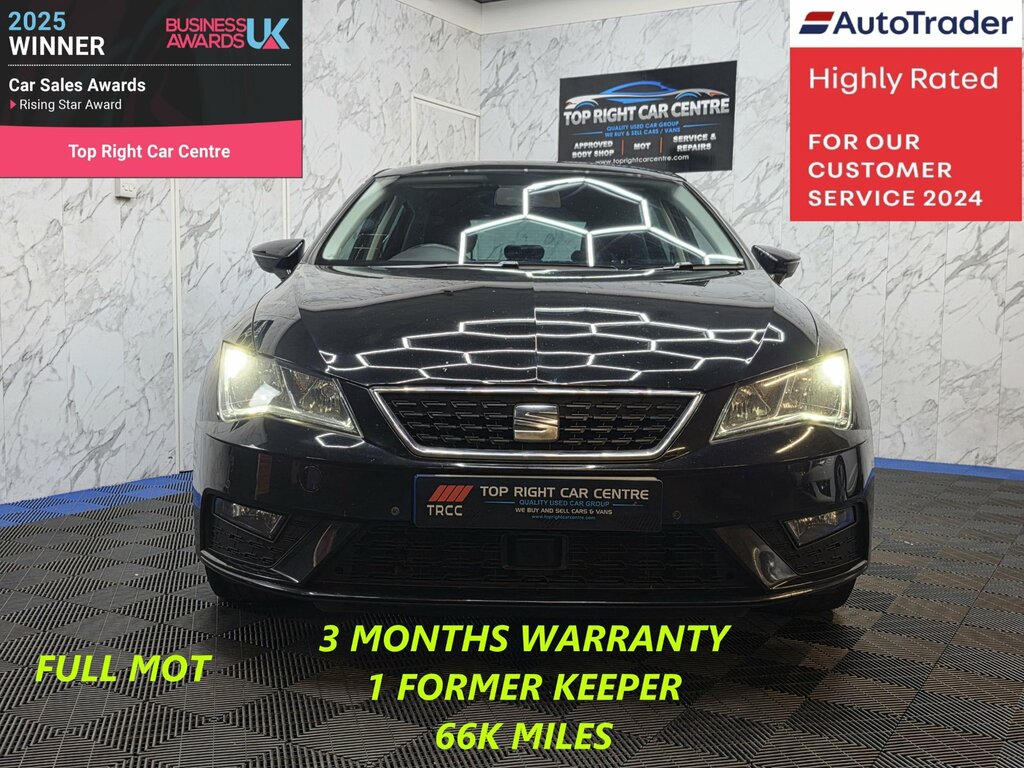 Seat Leon 1.0 Tsi Se Dynamic Hatchback Euro 6 Ulez Ss Black #2