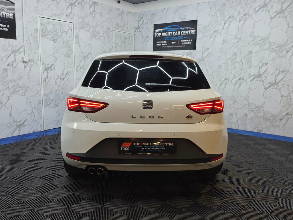 Seat Leon 2.0 Tdi Cr Fr Hatchback Ss 1 White #3