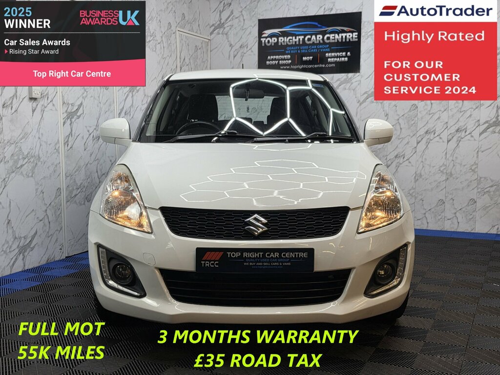 Suzuki Swift 1.2 Sz2 Hatchback Euro 6 Ulez 94 Ps M SH16AEA White #2
