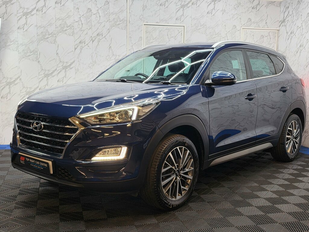 Hyundai Tucson 1.6 Gdi Premium Suv Euro 6 Ulez Ss 132 Ps KY69OVX Blue #3