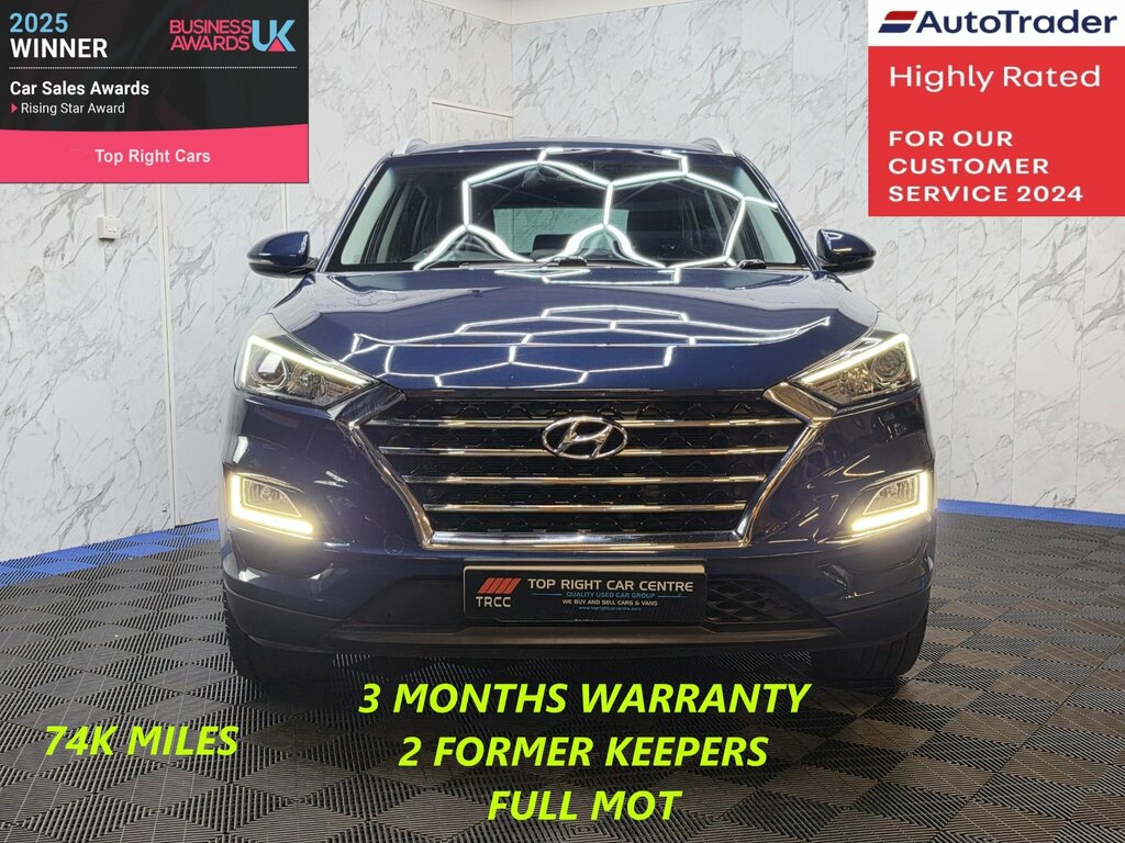 Hyundai Tucson 1.6 Gdi Premium Suv Euro 6 Ulez Ss 132 Ps KY69OVX Blue #2