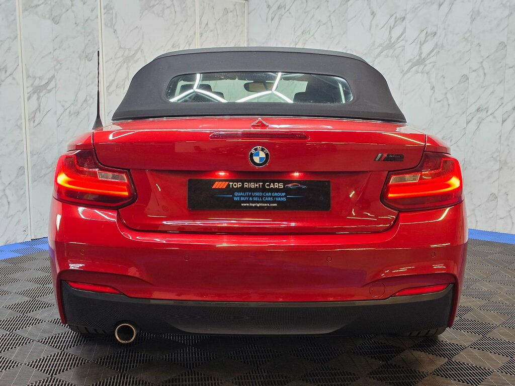 BMW 2 Series 2.0 218D M Sport Convertible Euro 6 Ulez Ss Red #4