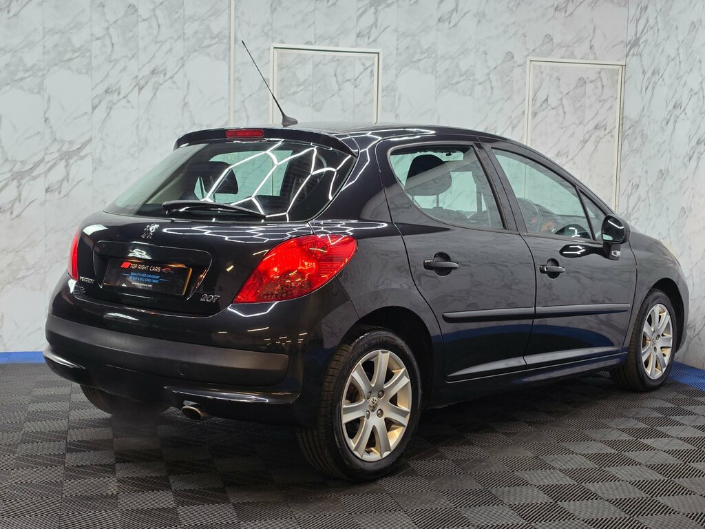 Peugeot 207 1.6 Vti Sport Hatchback Tiptronic 120 Ps LG09DGX Black #6