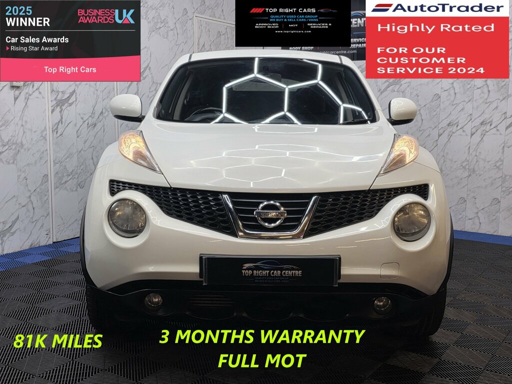 Nissan Juke 1.5 Dci 8V Acenta Premium Suv 110 Ps NJ62WYH White #2