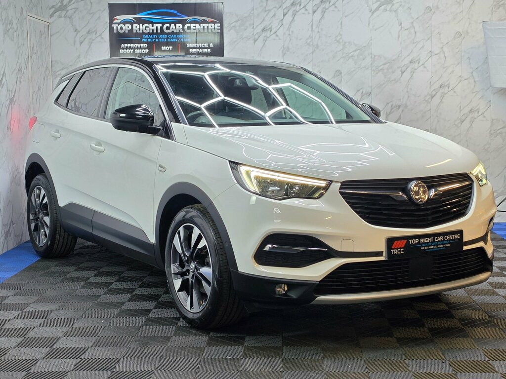 Vauxhall Grandland X 1.2 Turbo Sport Nav Suv Euro 6 Ss 130 Ps White