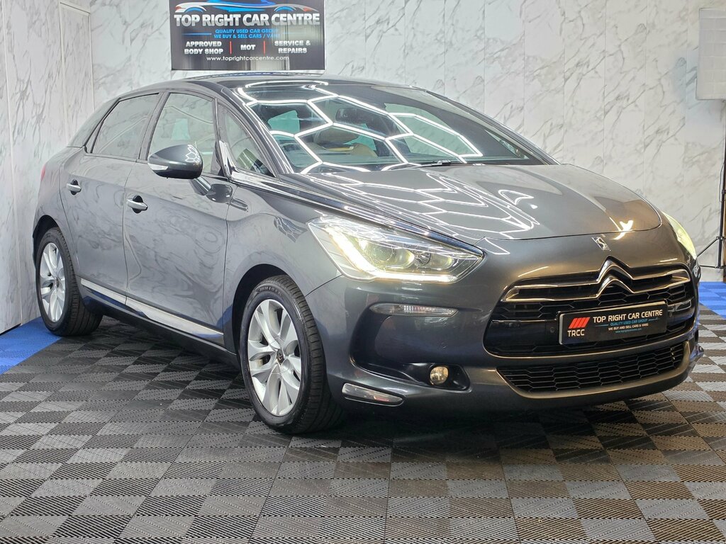 Citroen DS5 1.6 Bluehdi Dstyle Hatchback Euro 6 Ss 120 Grey