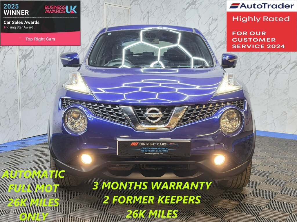 Nissan Juke 1.6 Tekna Suv Xtron Euro 6 117 Ps Petro NX16OMU Blue #2