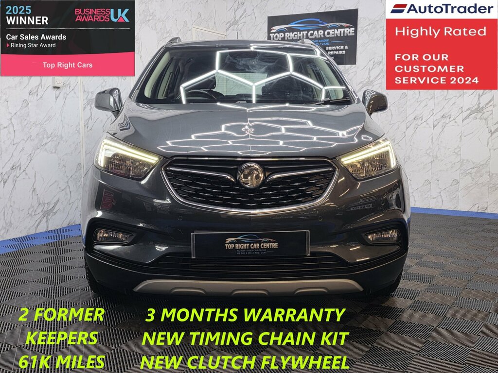 Vauxhall Mokka X 1.4I Turbo Ecotec Active Suv Euro 6 Ulez Ss MC18WVZ Grey #2