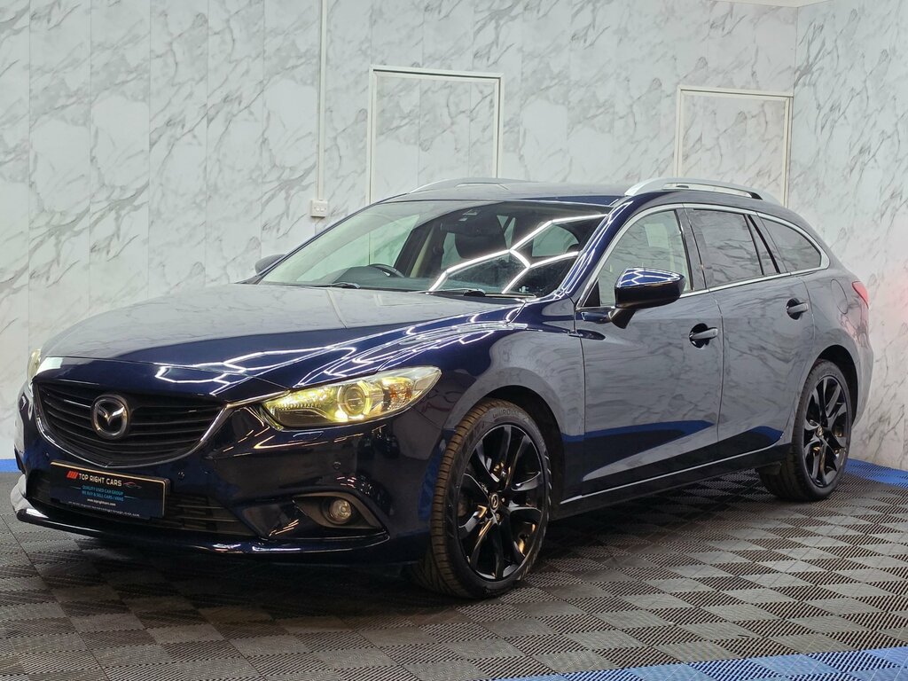 Mazda 6 2.2 Skyactiv-d Sport Nav Tourer Euro 6 Ss Blue #3