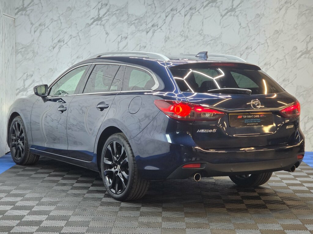 Mazda 6 2.2 Skyactiv-d Sport Nav Tourer Euro 6 Ss Blue #5