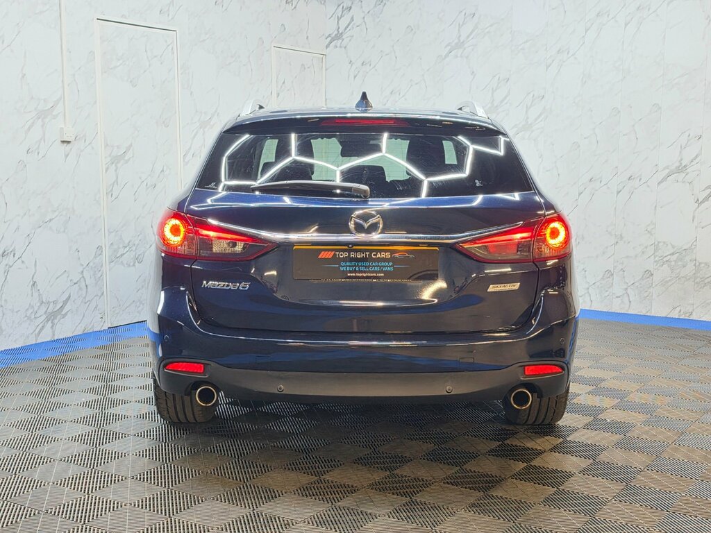 Mazda 6 2.2 Skyactiv-d Sport Nav Tourer Euro 6 Ss Blue #4