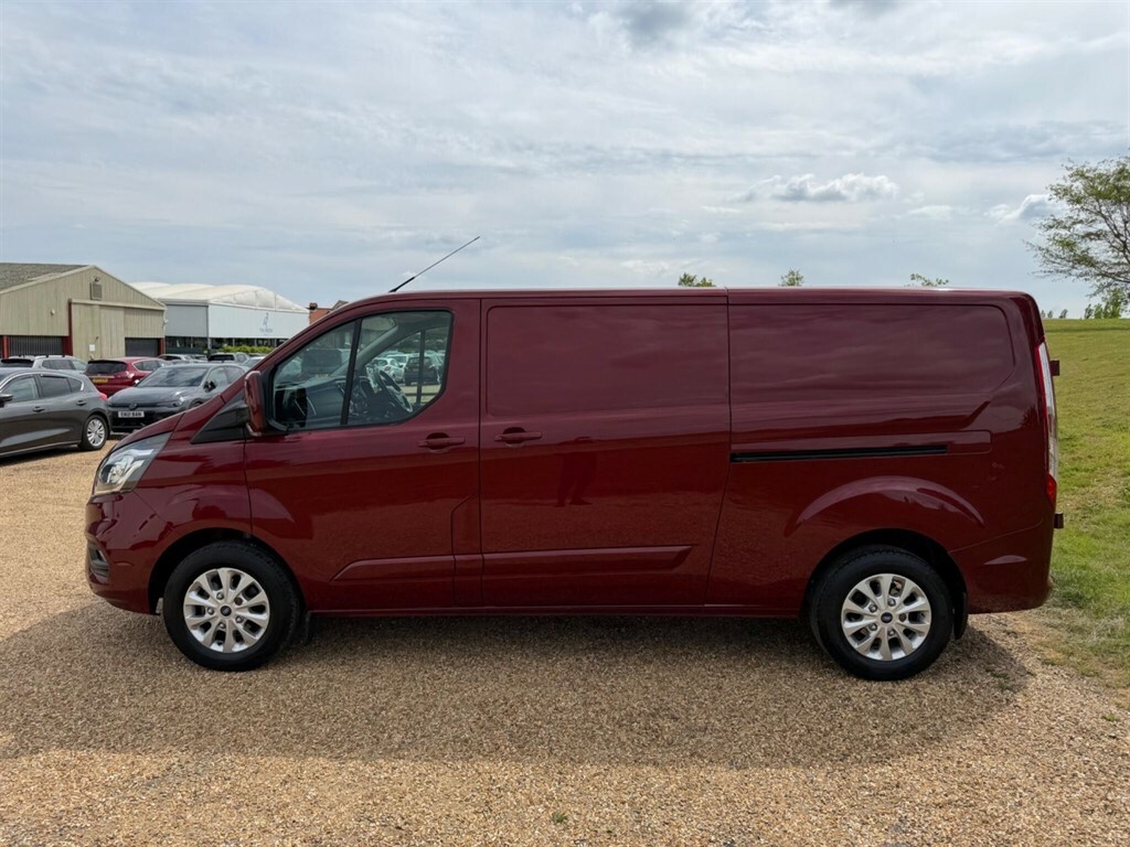Ford Transit Custom 2.0 300 Ecoblue Limited L2 H1 Euro 6 Ss MA70VBZ Red #4