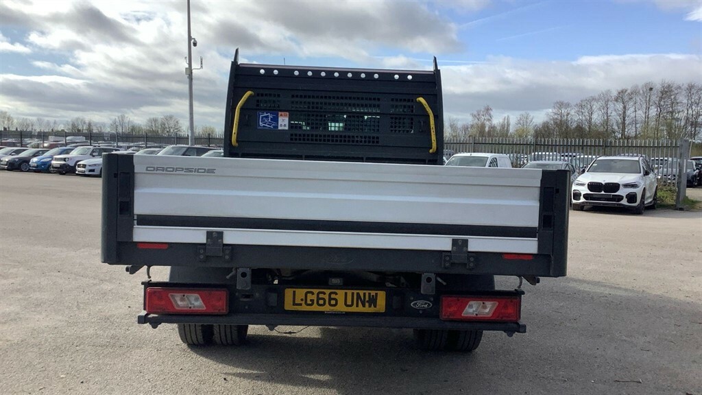 Ford Transit Custom 2.0 350 Ecoblue Chassis Double Cab Manu LG66UNW White #5