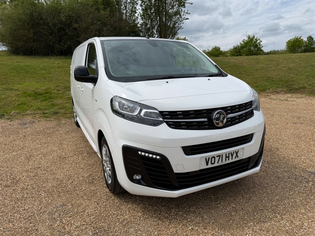 Vauxhall Vivaro 1.5 Turbo D 2700 Sportive L1 H1 Euro 6 Ss White