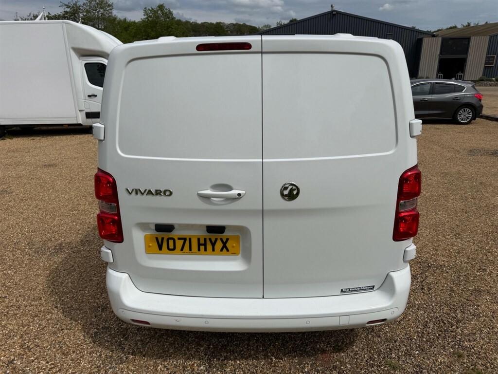 Vauxhall Vivaro 1.5 Turbo D 2700 Sportive L1 H1 Euro 6 Ss VO71HYX White #6