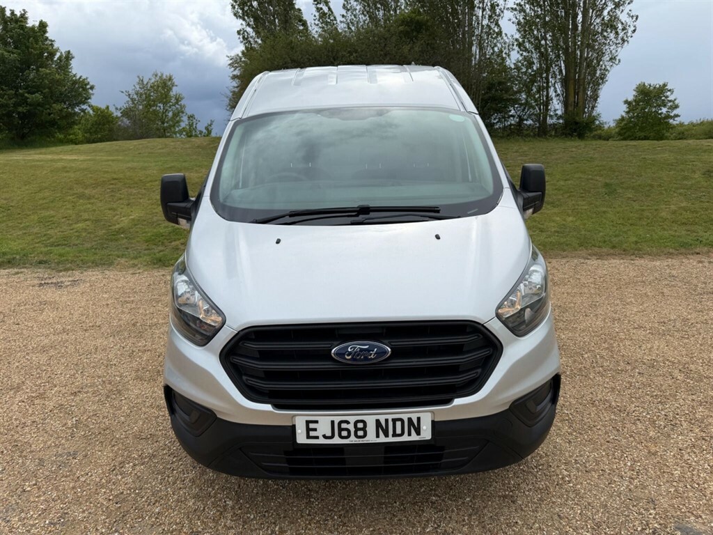 Ford Transit Custom 2.0 320 Ecoblue L2 H2 Euro 6 EJ68NDN Silver #2