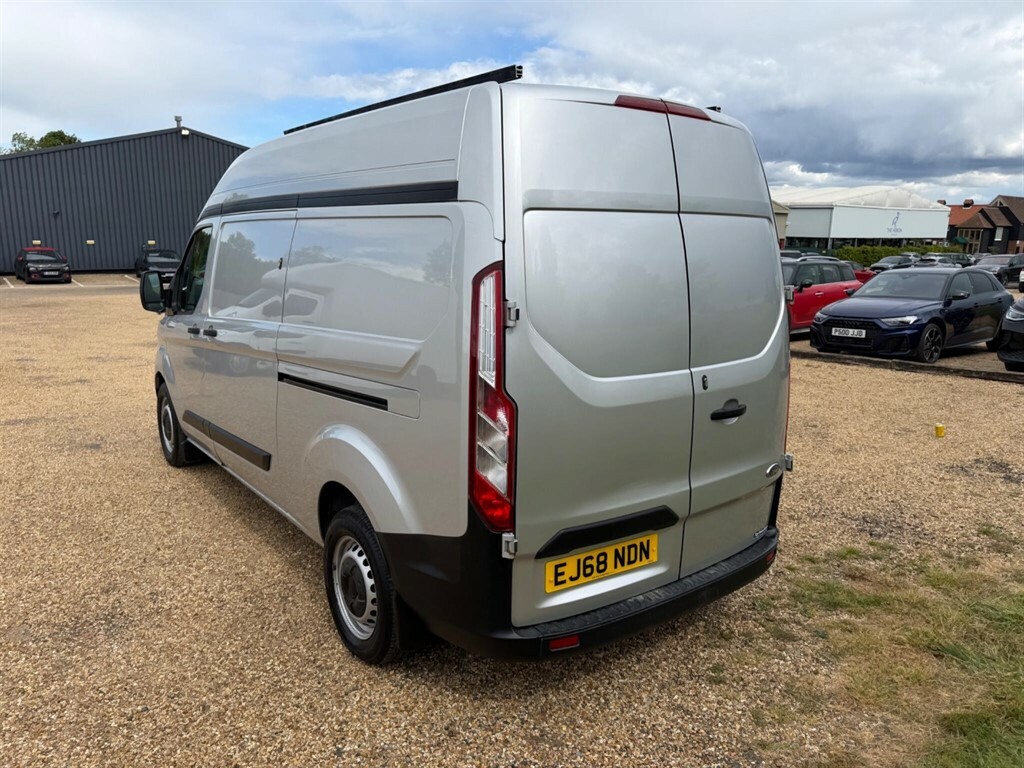 Ford Transit Custom 2.0 320 Ecoblue L2 H2 Euro 6 EJ68NDN Silver #5