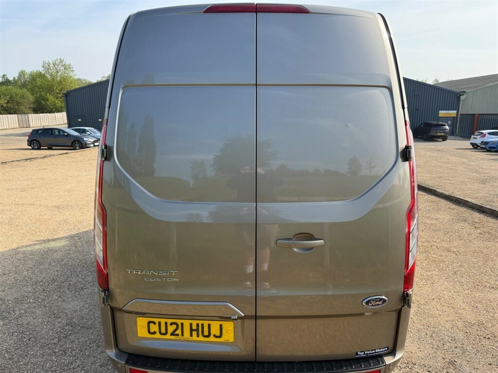 Ford Transit Custom 2.0 320 Ecoblue Limited L2 H2 Euro 6 Ss CU21HUJ Silver #5