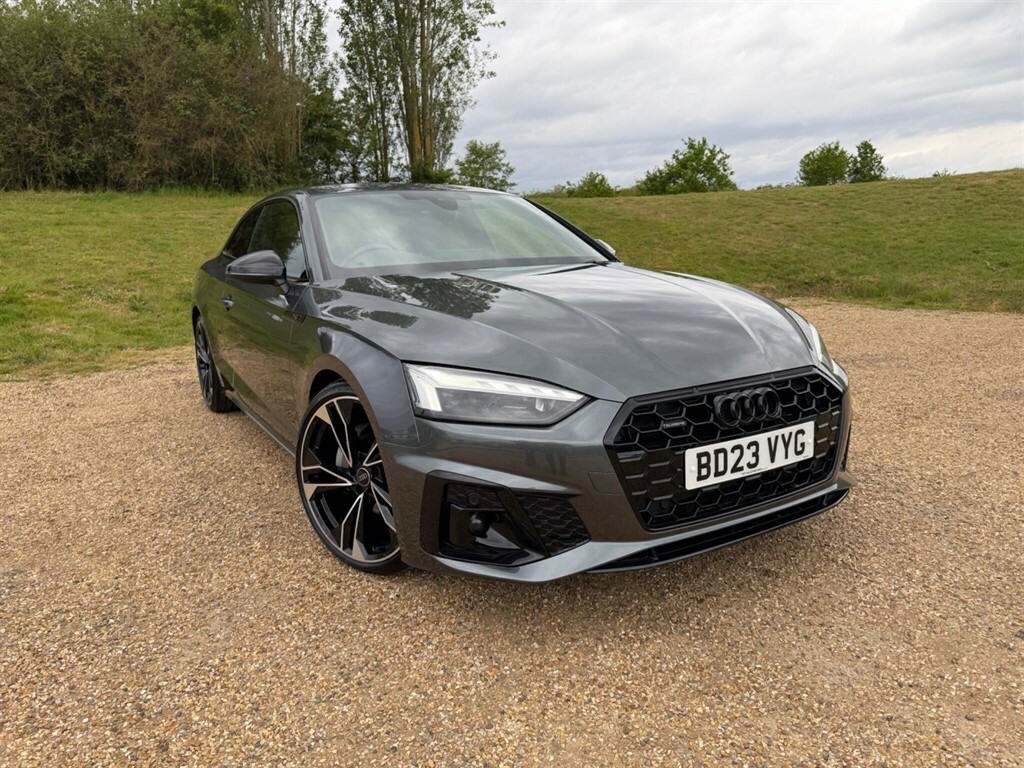 Audi A5 2.0 Tdi 40 Black Edition S Tronic Quattro Euro 6 Grey