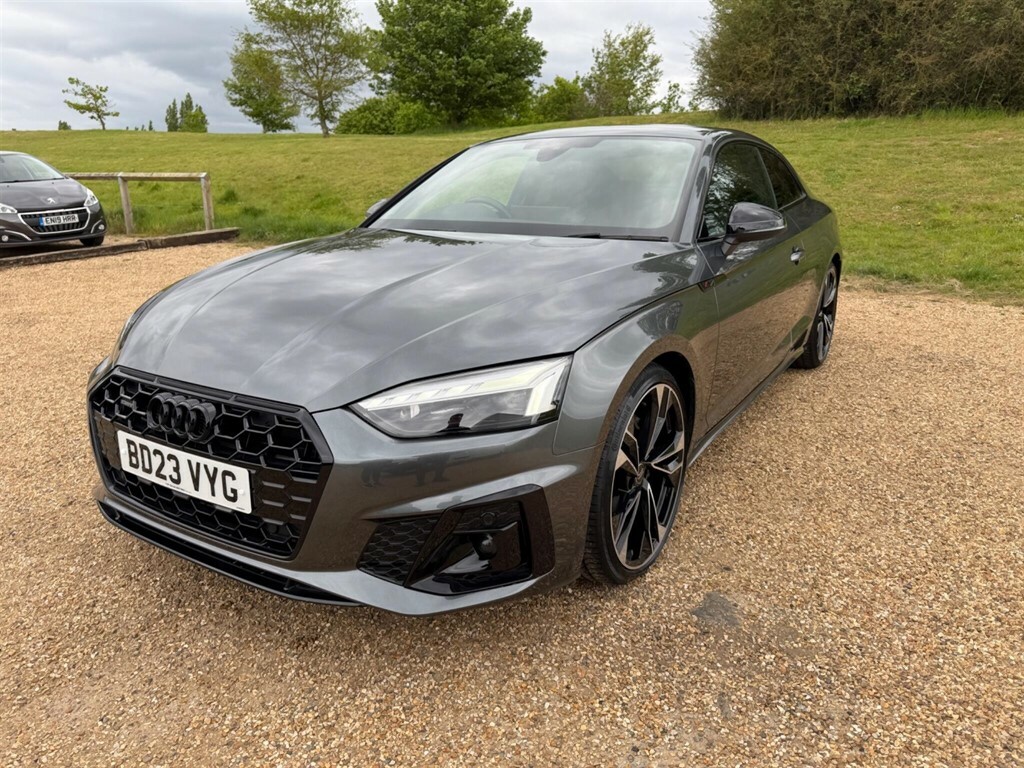Audi A5 2.0 Tdi 40 Black Edition S Tronic Quattro Euro 6 Grey #3