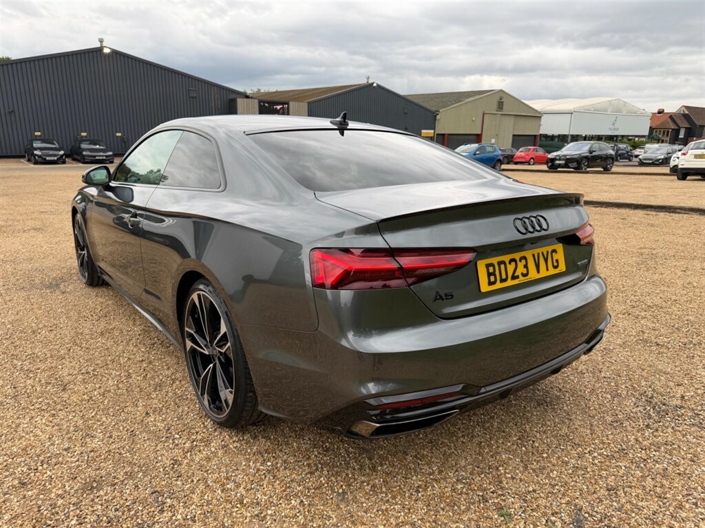 Audi A5 2.0 Tdi 40 Black Edition S Tronic Quattro Euro 6 Grey #4