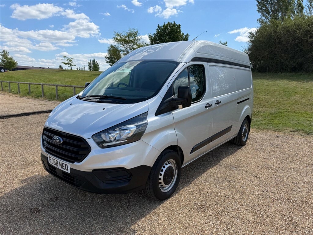 Ford Transit Custom 2.0 320 Ecoblue L2 H2 Euro 6 EJ68NEO Silver #3