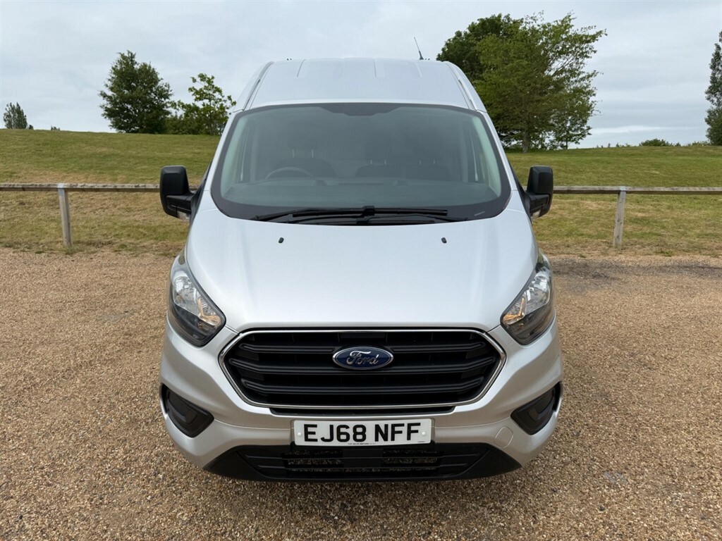 Ford Transit Custom 2.0 320 Ecoblue L2 H2 Euro 6 EJ68NFF Silver #2