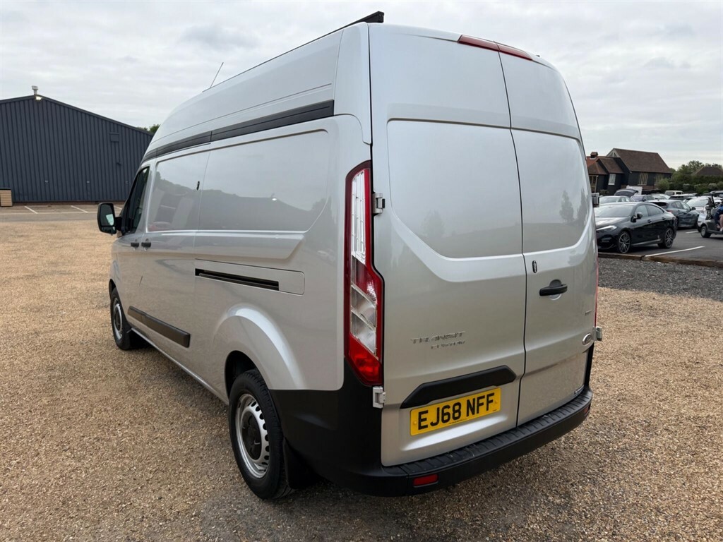 Ford Transit Custom 2.0 320 Ecoblue L2 H2 Euro 6 EJ68NFF Silver #5