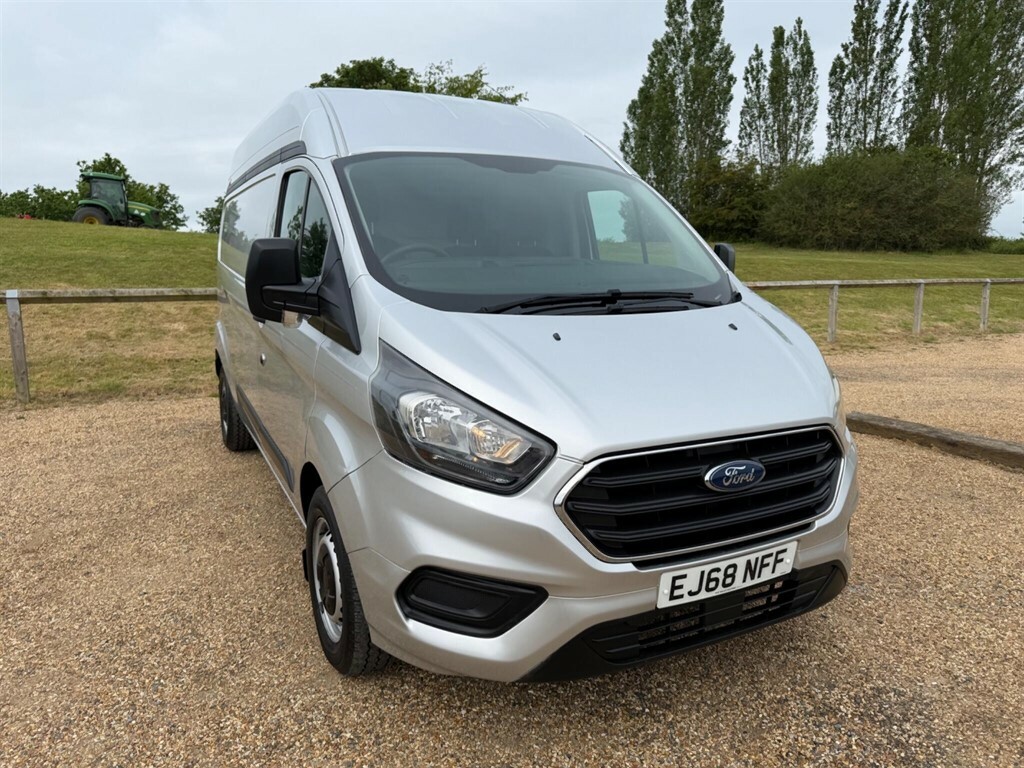 Ford Transit Custom 2.0 320 Ecoblue L2 H2 Euro 6 EJ68NFF Silver