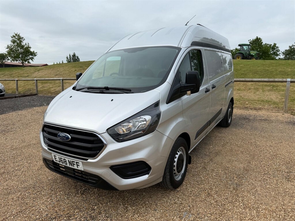 Ford Transit Custom 2.0 320 Ecoblue L2 H2 Euro 6 EJ68NFF Silver #3