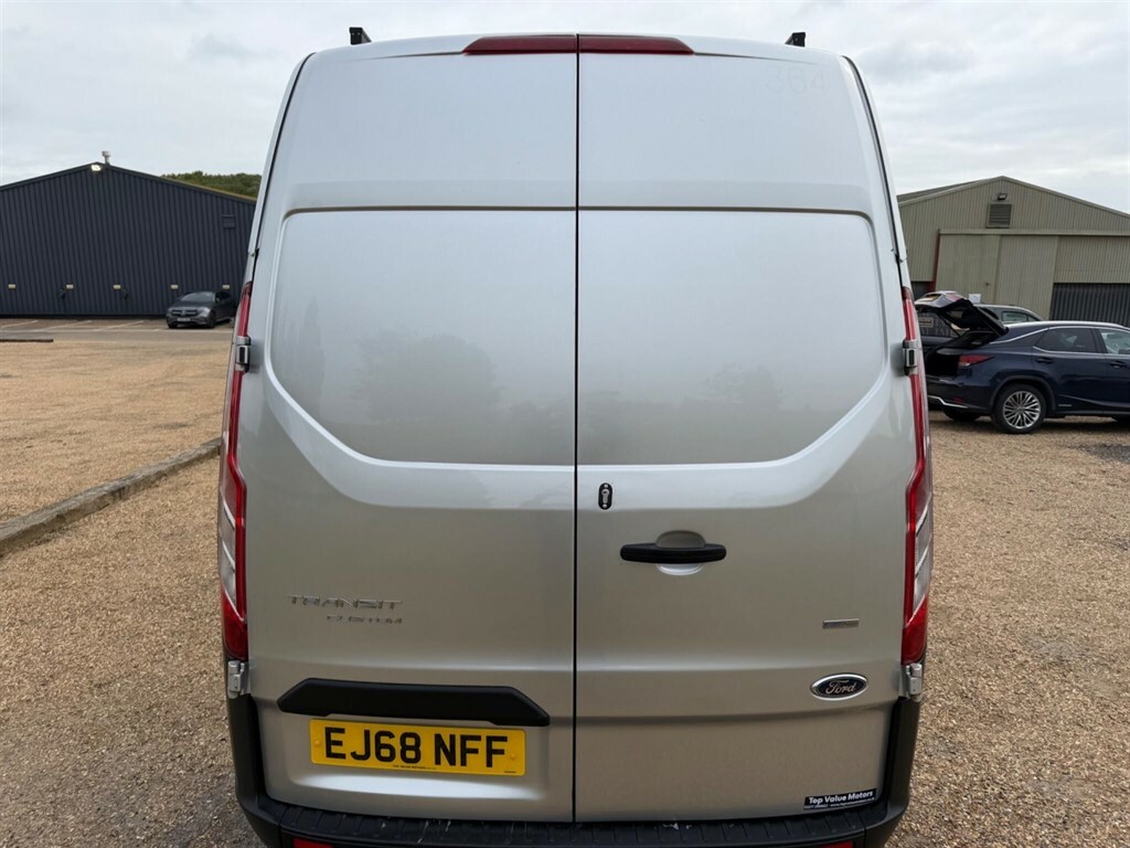 Ford Transit Custom 2.0 320 Ecoblue L2 H2 Euro 6 EJ68NFF Silver #6