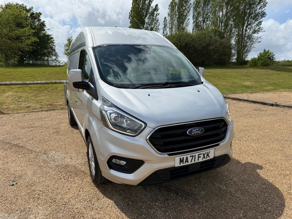 Ford Transit Custom 2.0 320 Ecoblue Mhev Limited Panel Van Silver