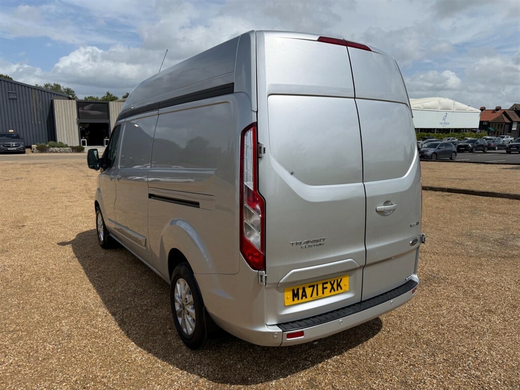 Ford Transit Custom 2.0 320 Ecoblue Mhev Limited Panel Van MA71FXK Silver #5