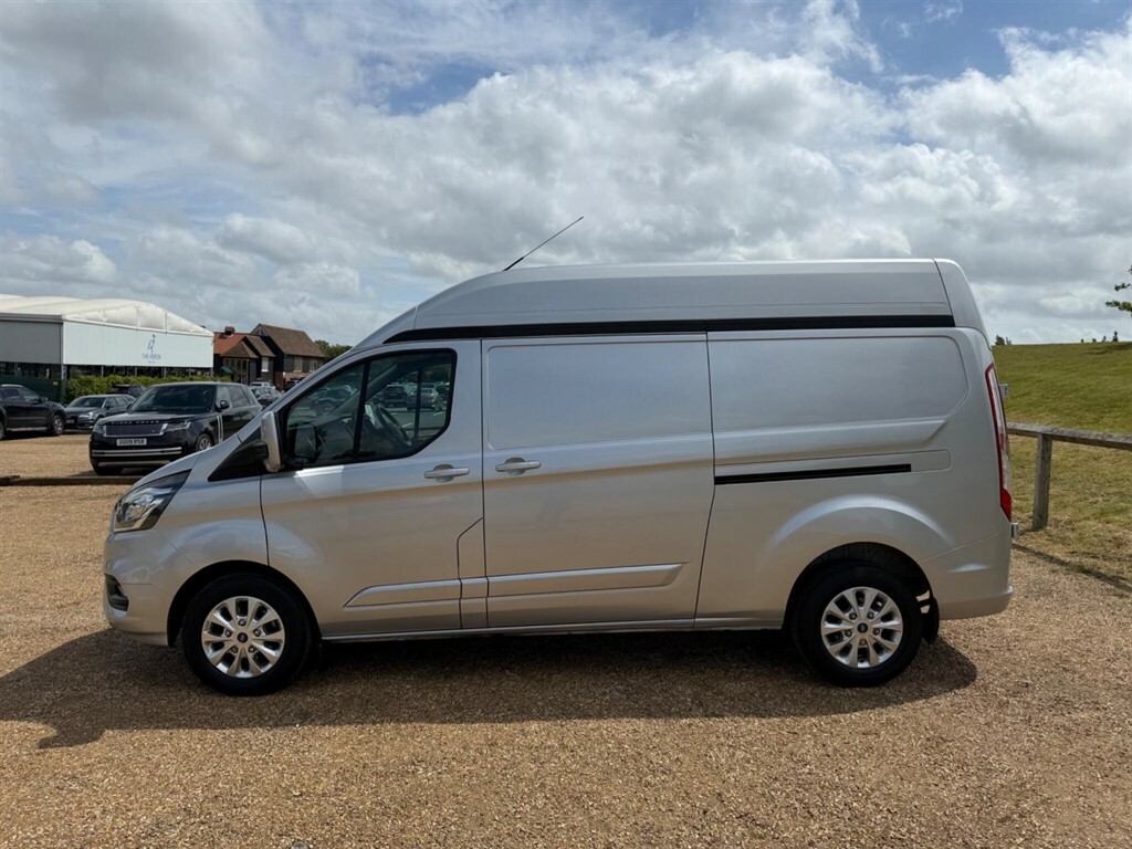 Ford Transit Custom 2.0 320 Ecoblue Mhev Limited Panel Van MA71FXK Silver #4