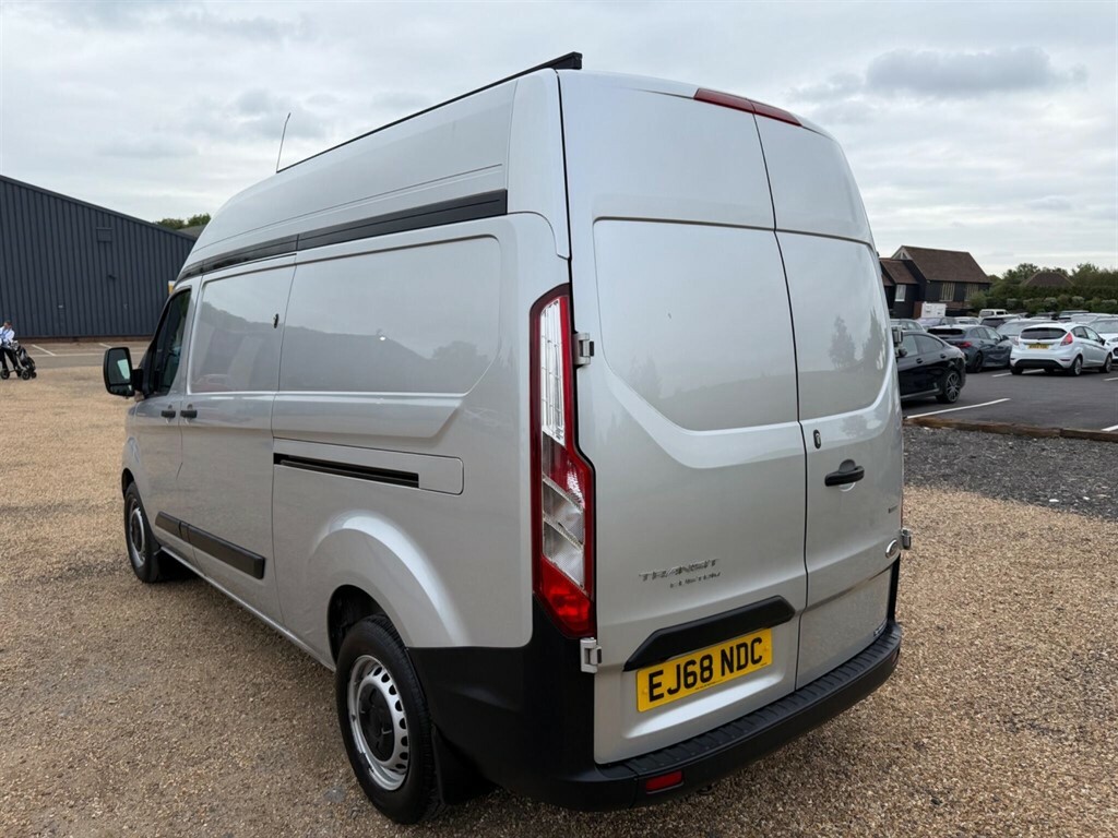 Ford Transit Custom 2.0 320 Ecoblue L2 H2 Euro 6 EJ68NDC Silver #5