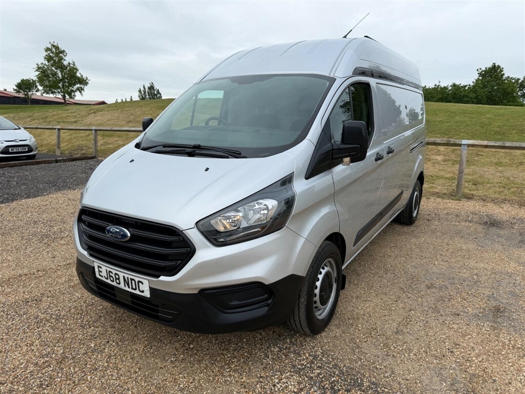 Ford Transit Custom 2.0 320 Ecoblue L2 H2 Euro 6 EJ68NDC Silver #3