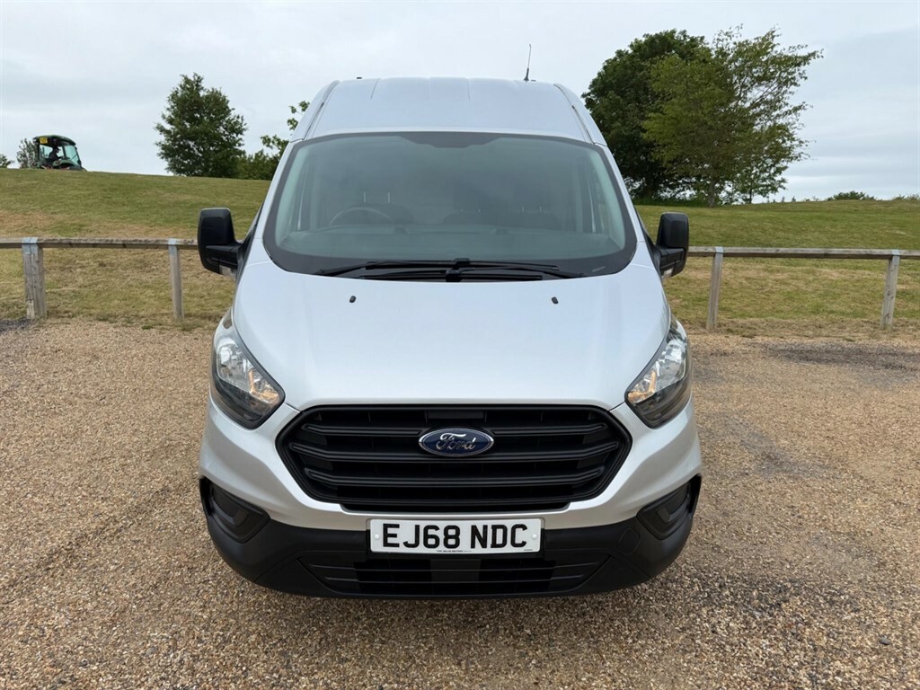 Ford Transit Custom 2.0 320 Ecoblue L2 H2 Euro 6 EJ68NDC Silver #2