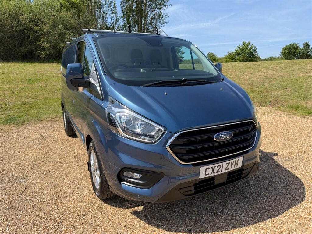 Ford Transit Custom 1.0 340 Ecoboost 13.6Kwh Limited L1 H1 Euro 6 Blue