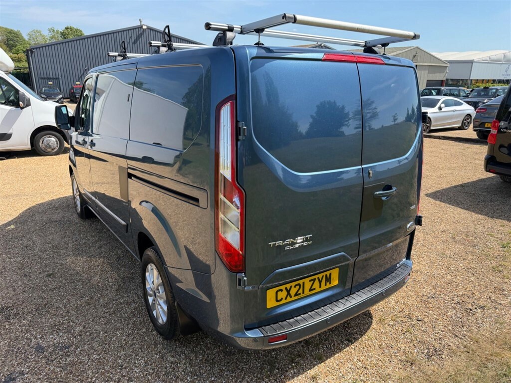Ford Transit Custom 1.0 340 Ecoboost 13.6Kwh Limited L1 H1 Euro 6 Blue #5