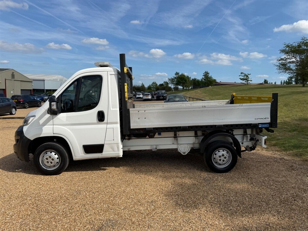 Citroen Relay 2.2 Bluehdi 35 Plus Ready To Run Tipper L2 Euro 6 FD21DYB White #5