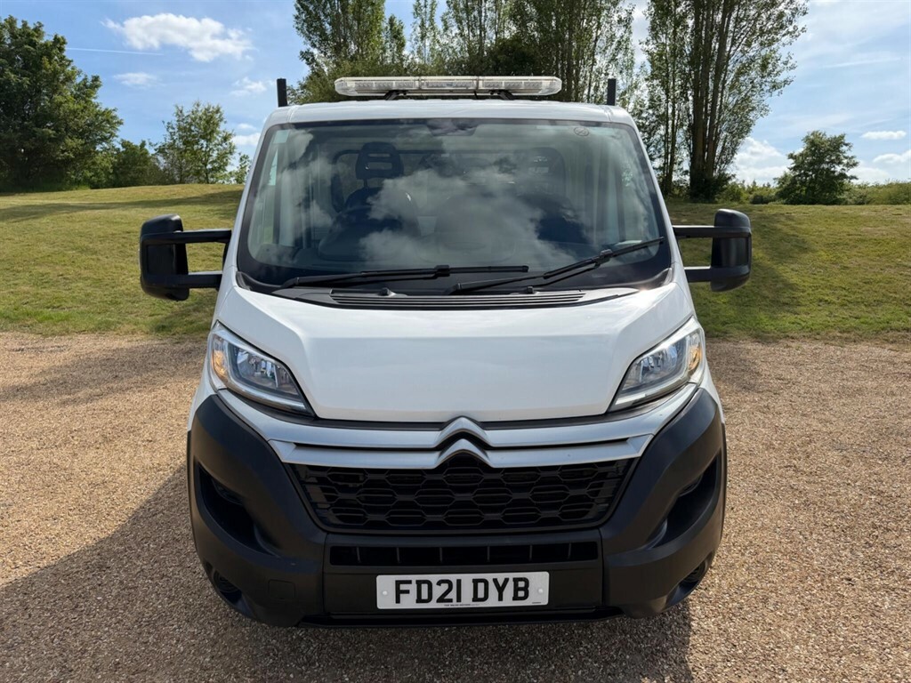 Citroen Relay 2.2 Bluehdi 35 Plus Ready To Run Tipper L2 Euro 6 FD21DYB White #3