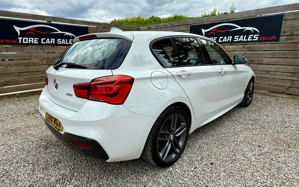 BMW 1 Series 1.5L M Sport YD68WGX White #3