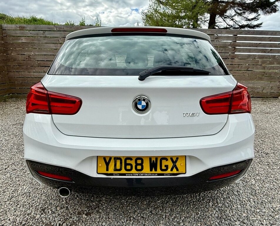BMW 1 Series 1.5L M Sport YD68WGX White #4